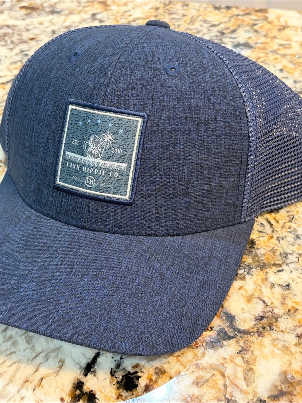 Men's Navy Trucker Hat